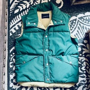 JCPenny Button Up Puffer Vest